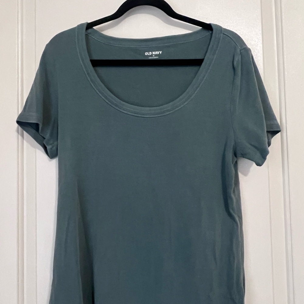 Old Navy Women's Blue Short Sleeve Top